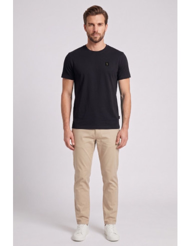 Refrigue t-shirt in jersey con logo patch R4529M261 [9b603867]