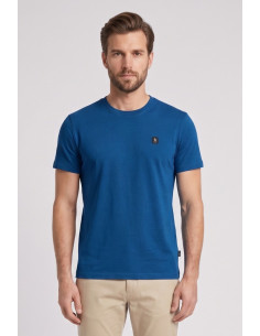 Refrigue t-shirt in jersey con logo patch R4529M261 [986306e7]