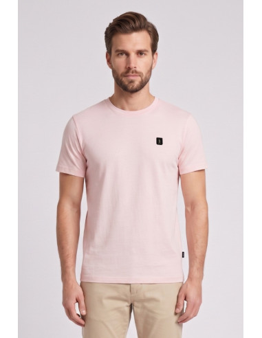 Refrigue t-shirt in jersey con logo patch R4529M261 [f17982d0]