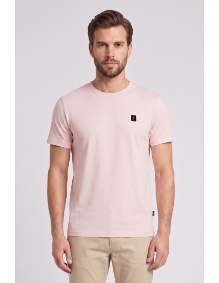 Refrigue t-shirt in jersey con logo patch R4529M261 [f17982d0]