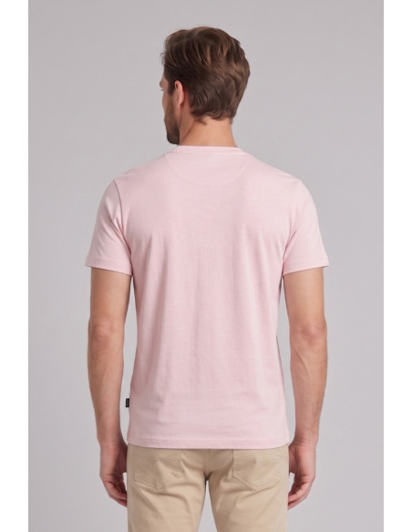 Refrigue t-shirt in jersey con logo patch R4529M261 [285fc1dd]