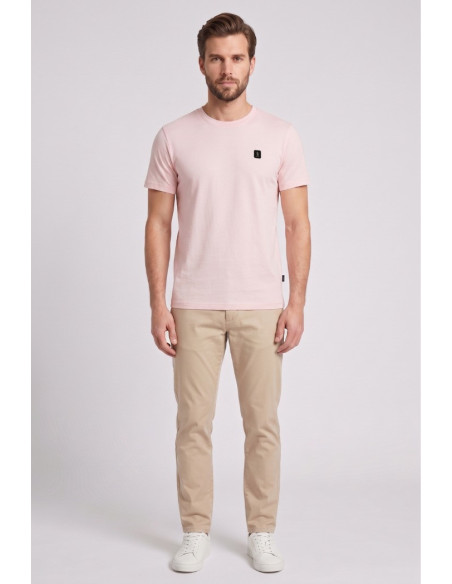 Refrigue t-shirt in jersey con logo patch R4529M261 [9f4200d9]