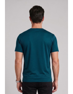 Moro t-shirt girocollo in misto cotone MEM600 [1fdab791] 2