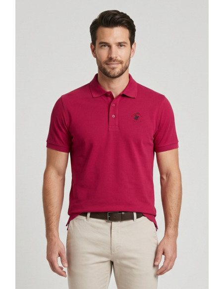 Beverly Hills Polo Club polo in piquet di cotone P42560 [f5556a05]