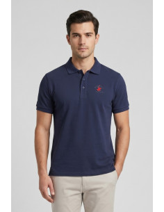 Beverly Hills Polo Club polo in piquet di cotone P42560 [d2ce802f]