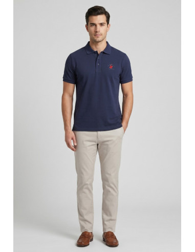 Beverly Hills Polo Club polo in piquet di cotone P42560 [bcf50226]