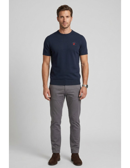Beverly Hills Polo Club maglia mezza manica in cotone M436344 [f9b6c445]