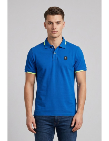 Refrigue polo in piquet di cotone stretch R5022M261 [8051120e]