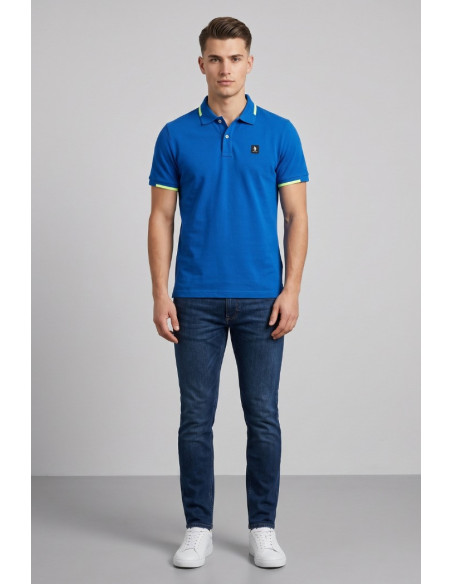 Refrigue polo in piquet di cotone stretch R5022M261 [ee6a9007]