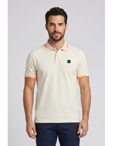 Refrigue polo in piquet di cotone stretch R5022M261 [17de8671]