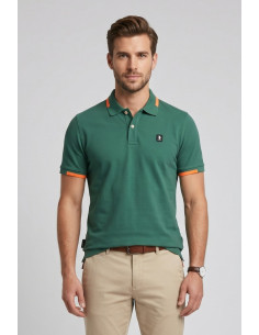 Refrigue polo in piquet di cotone stretch R5022M261 [9569c0f3]