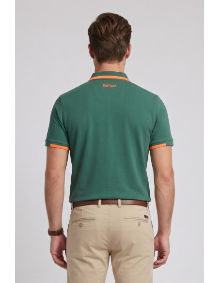 Refrigue polo in piquet di cotone stretch R5022M261 [4c4f83fe]