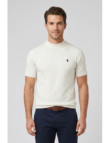 Refrigue t-shirt in filo di cotone R4060M261 [e7c4d647]