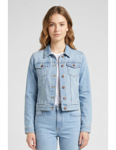PDK giubbino in denim di cotone stretch 2225PGJ9556 [d9a66c2f]