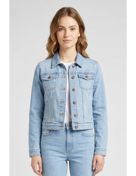 PDK giubbino in denim di cotone stretch 2225PGJ9556 [d9a66c2f]