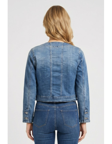 PDK giubbino in denim di cotone stretch 2225PGJ9566 [788d0739]