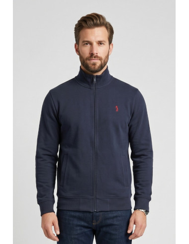 US Golf Club felpa con zip Fiorello FE102 [5ef52cda]