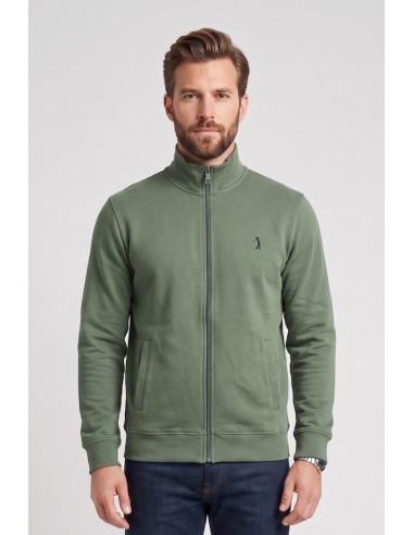 US Golf Club felpa con zip Fiorello FE102 [475cd05e]