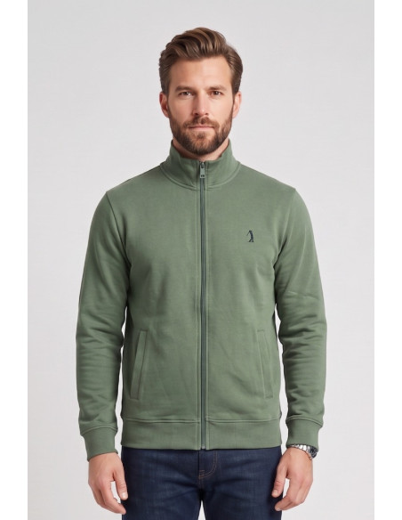 US Golf Club felpa con zip Fiorello FE102 [475cd05e]