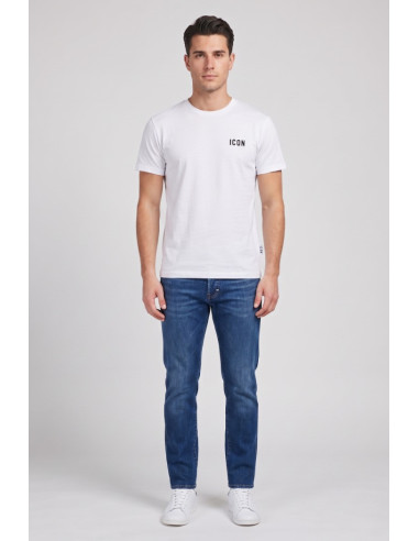 Icon t-shirt in cotone con ricamo logo IUPRET001 [dbc0d7ef]