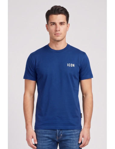 Icon t-shirt in cotone con ricamo logo IUPRET001 [2ee5efe0]