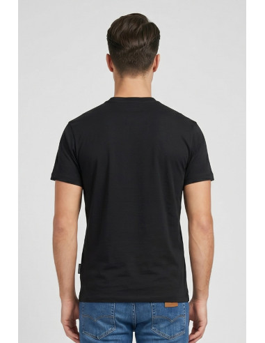 Icon t-shirt in cotone con ricamo logo IUPRET001 [47dfae67]