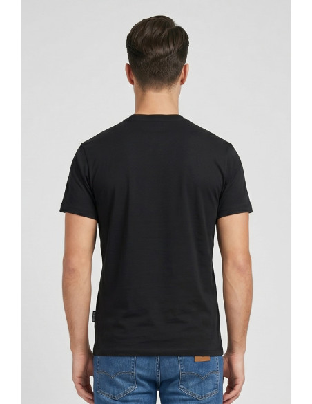 Icon t-shirt in cotone con ricamo logo IUPRET001 [47dfae67]