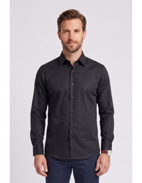 Vipa Camiceria camicia tailor fit in cotone Manila [9fd06f4e]