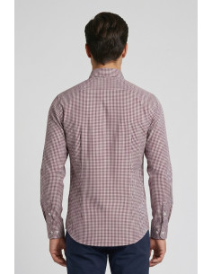 Vipa Camiceria camicia botton down a quadri in cotone Amster [767db445] 2