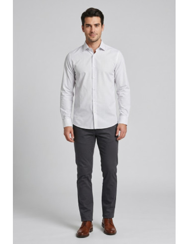 Vipa Camiceria camicia a pois in cotone Trame [bc3b3697]