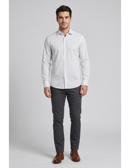Vipa Camiceria camicia a pois in cotone Trame [bc3b3697]