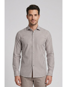 Vipa Camiceria camicia rigata in cotone Tarra [74af554b]