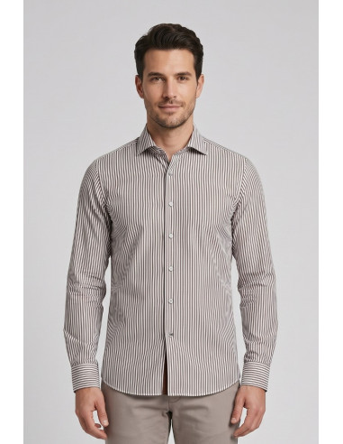 Vipa Camiceria camicia rigata in cotone Tarra [74af554b]