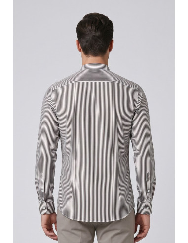 Vipa Camiceria camicia rigata in cotone Tarra [ad891646]