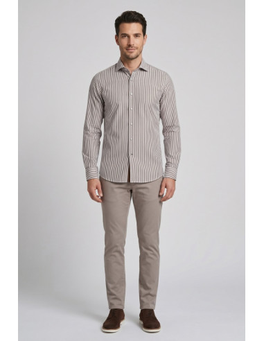 Vipa Camiceria camicia rigata in cotone Tarra [1a94d742]