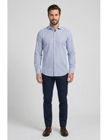 Vipa Camiceria camicia rigata in cotone Lord [2403bee0]