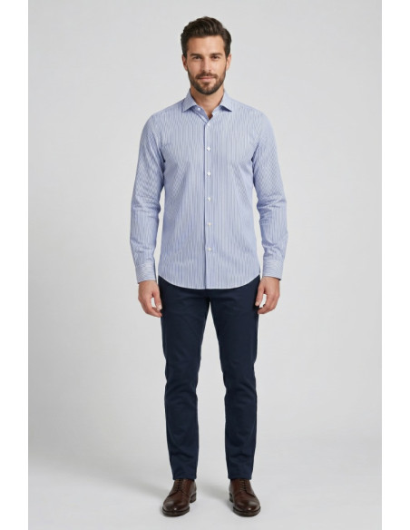 Vipa Camiceria camicia rigata in cotone Lord [2403bee0]
