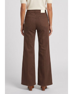 Fly Girl pantalone flare in cotone stretch 31329/02 [359cb025] 2