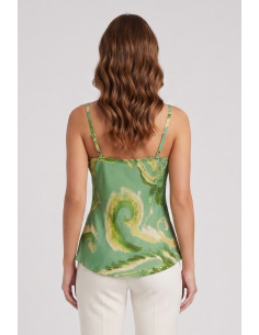 Fly Girl top in viscosa a fantasia 2984/03 [3f52ff87] 2