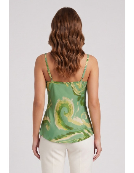 Fly Girl top in viscosa a fantasia 2984/03 [e674bc8a]