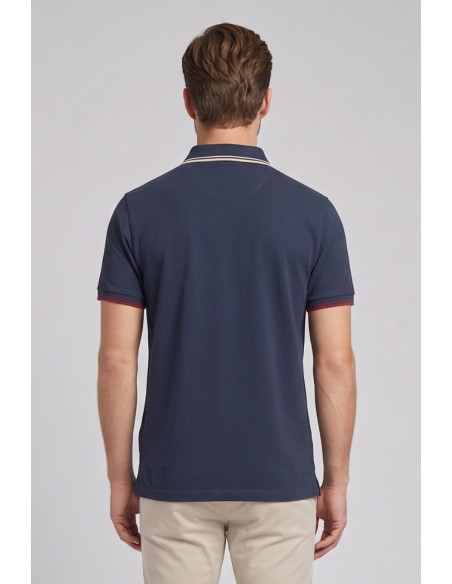 Guy polo in piquet di cotone Cabrio128-ptx m49905 [f8d47e04]
