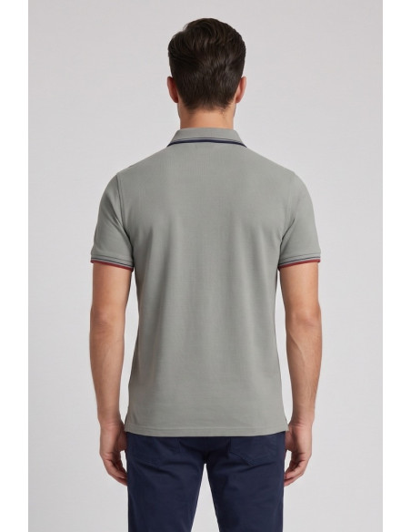Guy polo in piquet di cotone Cabrio128-ptx m49905 [10457ab3]