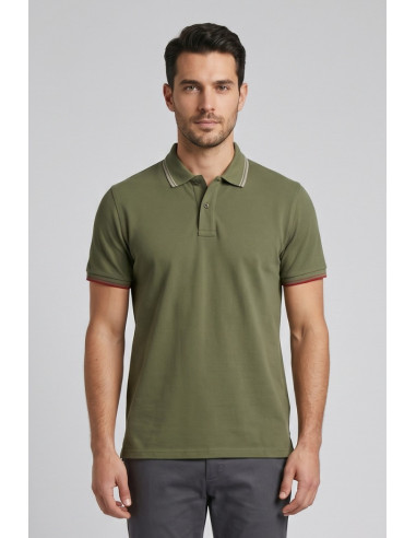 Guy polo in piquet di cotone Cabrio128-ptx m49905 [db8aefea]