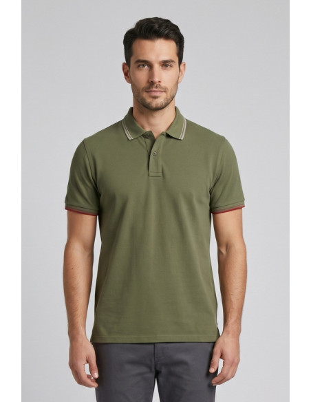 Guy polo in piquet di cotone Cabrio128-ptx m49905 [db8aefea]