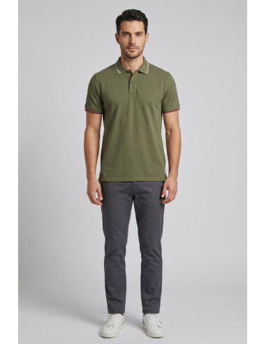 Guy polo in piquet di cotone Cabrio128-ptx m49905 [b5b16de3]