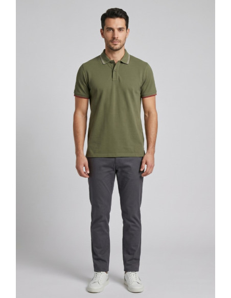 Guy polo in piquet di cotone Cabrio128-ptx m49905 [b5b16de3]