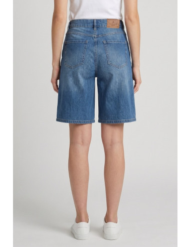 Markup bermuda in denim di cotone MW1650019 [24e1f6a6]