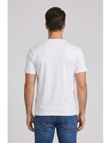 Urban Ring t-shirt in jersey di cotone con bottoni sul collo UR1110042 [82b8c37b]