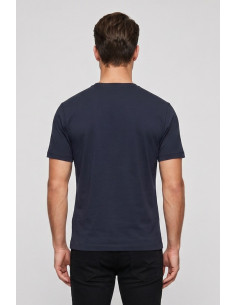 Urban Ring t-shirt in jersey di cotone con bottoni sul collo UR1110042 [c0803a70] 2