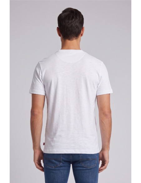 Beverly Hills Polo Club t-shirt in jersey di cotone con taschino TS450040 [5da2c76a]
